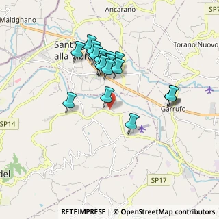 Mappa Frazione Santa Croce, 64010 Santa Croce TE, Italia (1.6895)
