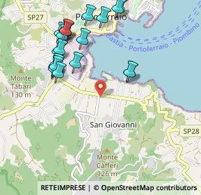 Mappa Via Casa del Duca, 57037 Portoferraio LI, Italia (1.1625)