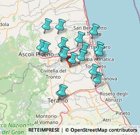 Mappa SP259, 64027 Garrufo TE, Italia (11.39944)