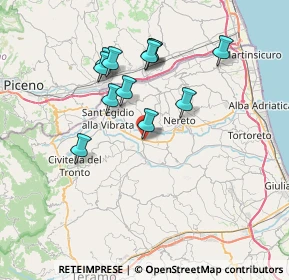 Mappa SP259, 64027 Garrufo TE, Italia (6.84917)