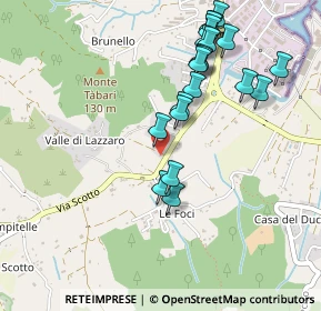 Mappa Provinciale per Marciana, 57037 Portoferraio LI, Italia (0.5235)