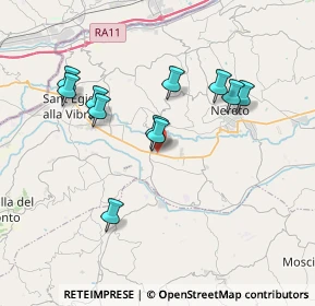 Mappa Via Filippo Turati, 64027 Garrufo TE, Italia (3.53273)