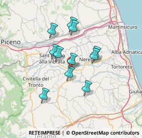 Mappa Via Filippo Turati, 64027 Garrufo TE, Italia (5.78909)