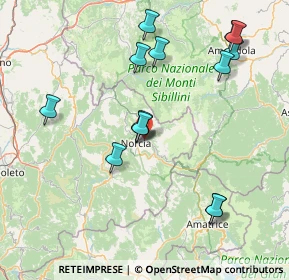 Mappa , 06046 Norcia PG, Italia (17.23429)