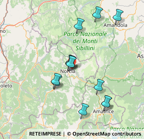 Mappa , 06046 Norcia PG, Italia (15.33917)