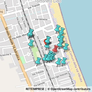Mappa Via Cristoforo Colombo, 64018 Tortoreto Lido TE, Italia (0.188)