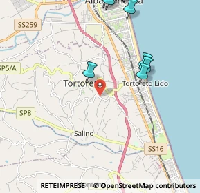 Mappa 64018 Tortoreto TE, Italia (2.96182)