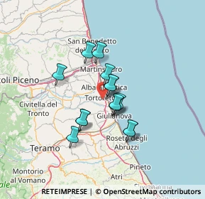 Mappa 64018 Tortoreto TE, Italia (10.03143)