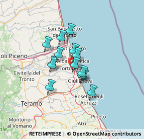 Mappa 64018 Tortoreto TE, Italia (9.36214)