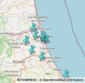 Mappa 64018 Tortoreto TE, Italia (20.44727)