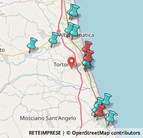 Mappa 64018 Tortoreto TE, Italia (4.44625)