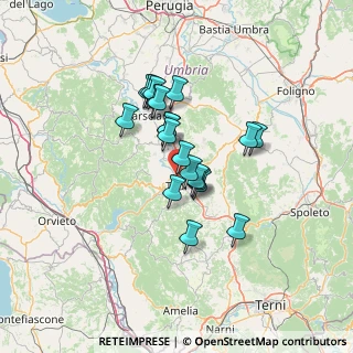 Mappa Località Ponte Rio, 06059 Todi PG, Italia (10.349)