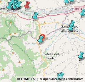 Mappa Zona Industriale Villa Lempa, 64010 Civitella del Tronto TE, Italia (7.362)