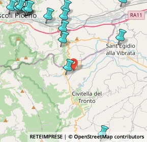 Mappa Zona Industriale Villa Lempa, 64010 Civitella del Tronto TE, Italia (6.83529)