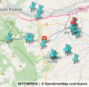 Mappa Zona Industriale Villa Lempa, 64010 Civitella del Tronto TE, Italia (4.713)