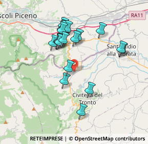 Mappa Zona Industriale Villa Lempa, 64010 Civitella del Tronto TE, Italia (3.6305)