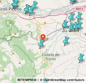 Mappa Zona Industriale Villa Lempa, 64010 Civitella del Tronto TE, Italia (6.6955)