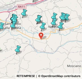 Mappa Via Ferdinando Magellano, 64027 Sant'Omero TE, Italia (5.5035)