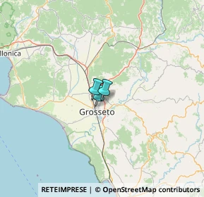 Mappa 58100 Bagno Roselle GR, Italia (52.89417)