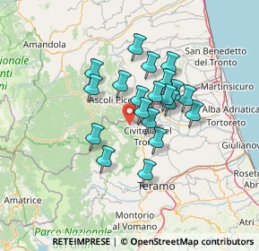 Mappa Frazione Cerqueto, 64010 Cerqueto TE, Italia (10.6095)