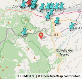 Mappa Frazione Cerqueto, 64010 Cerqueto TE, Italia (5.883)
