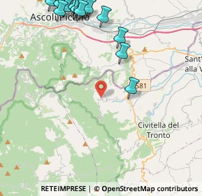 Mappa Frazione Cerqueto, 64010 Collebigliano TE, Italia (6.361)