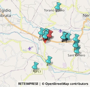 Mappa SP13, 64027 Garrufo TE, Italia (1.506)