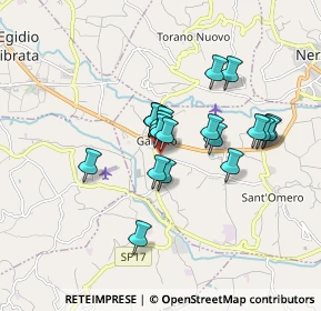 Mappa SP13, 64027 Garrufo TE, Italia (1.378)