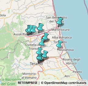 Mappa SP13, 64027 Garrufo TE, Italia (11.3135)