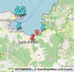 Mappa Presso Country & Bike Hotel Tirrena, 57037 Portoferraio LI, Italia (2.42273)