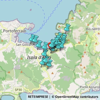Mappa Presso Country & Bike Hotel Tirrena, 57037 Portoferraio LI, Italia (0.9381)