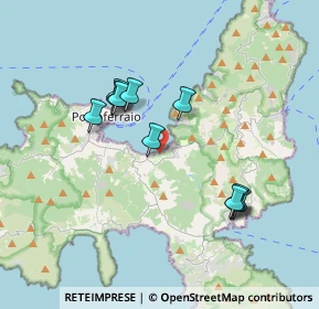 Mappa Presso Country & Bike Hotel Tirrena, 57037 Portoferraio LI, Italia (3.46545)