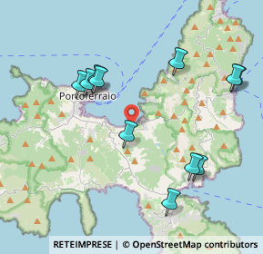 Mappa Presso Country & Bike Hotel Tirrena, 57037 Portoferraio LI, Italia (4.36455)