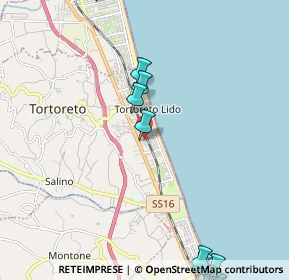 Mappa Via B. Croce, 64018 Tortoreto Lido TE, Italia (3.7355)