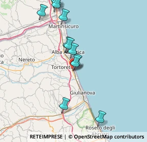 Mappa Via B. Croce, 64018 Tortoreto Lido TE, Italia (8.42667)