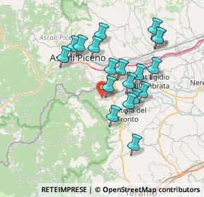 Mappa Via Case Sparse, 64010 Collebigliano TE, Italia (6.83474)