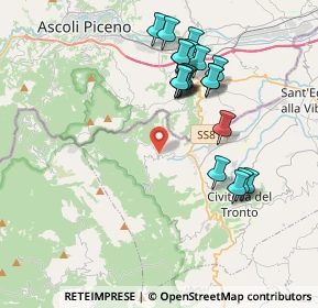 Mappa Via Case Sparse, 64010 Collebigliano TE, Italia (3.9495)