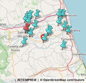 Mappa Via Alla Salara, 64027 Sant'Omero TE, Italia (7.6375)