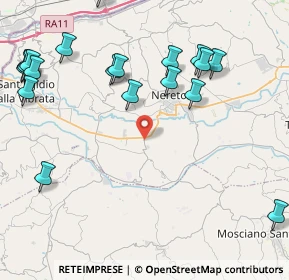 Mappa Via Alla Salara, 64027 Sant'Omero TE, Italia (5.767)