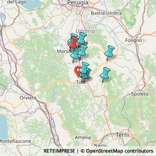 Mappa Vocabolo Casa Baite, 06059 Todi PG, Italia (9.715)