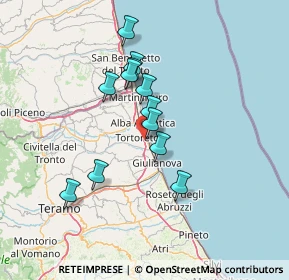 Mappa Via Ivan Graziani, 64018 Tortoreto TE, Italia (11.95583)
