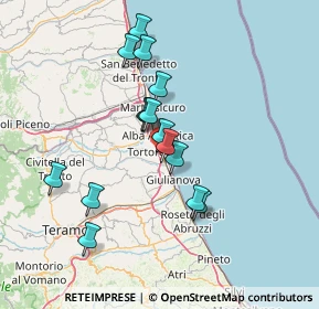 Mappa Via Ivan Graziani, 64018 Tortoreto TE, Italia (12.80133)