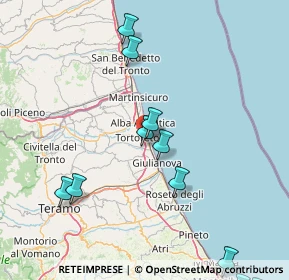 Mappa Via Ivan Graziani, 64018 Tortoreto TE, Italia (22.88417)