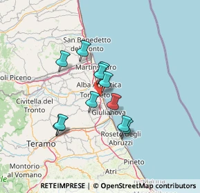 Mappa Via Ivan Graziani, 64018 Tortoreto TE, Italia (10.89455)