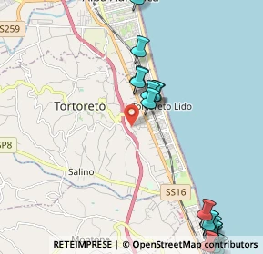 Mappa Via Ivan Graziani, 64018 Tortoreto TE, Italia (3.01111)