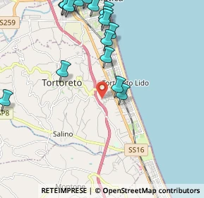 Mappa Via Ivan Graziani, 64018 Tortoreto TE, Italia (2.68882)
