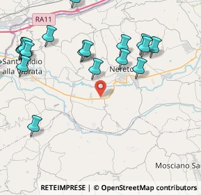 Mappa Sant'omero, 64027 Bivio Sant'Omero TE, Italia (5.5585)