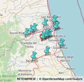 Mappa Sant'omero, 64027 Bivio Sant'Omero TE, Italia (9.88571)