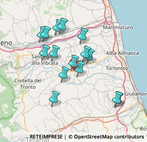 Mappa Sant'omero, 64027 Bivio Sant'Omero TE, Italia (6.71533)