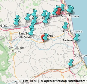 Mappa Sant'omero, 64027 Bivio Sant'Omero TE, Italia (9.472)